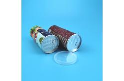 China CMYK Composite Paper Tube Packaging For Nuts Candy supplier