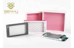 China Printing Information Transparent Packaging Box with Clear Window for Phone Covers supplier