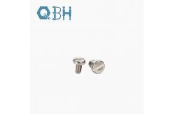 China Slotted Flat Head Bolt Screw M12  Stainless Steel supplier