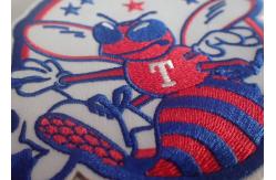 China OEKO Washable Custom Embroidered Patches For Cap Bags supplier