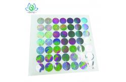 China PET Non Transfer Laser Tamper Evident Security Labels supplier
