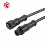 8A Current Rating PVC / Nylon IP68 M12 Waterproof Connector For Marine Applications for sale