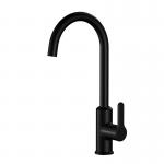 Matte Black Kitchen Sink Faucets With Sprayer 380.6mm 218mm for sale