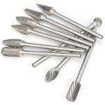 Industry Long Shank Carbide Burr / Rotary Cutter Drill Bits ISO9001 Approved for sale