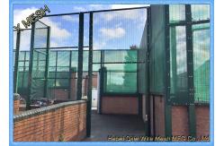 China High Level Security Welded Panel Barrier Anti - Climb 358/3510 Fence Panel supplier