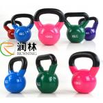 Custom Cast Iron Home Fitness Strength Training Kettlebell 20kg Pesas Rusas for sale