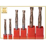Flat Bottomed Carbide Milling Cutter , ISO9001 Two Edged End Mill Cutter for sale