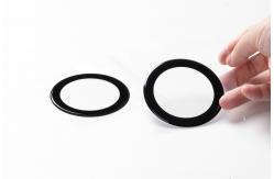 China Custom Circular 3D Glass Protective Decorative Panel supplier