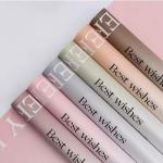 Alphabet Pattern Plastic Waterproof Flower Wrapping Paper Flower Packaging Paper Wrap gift crepe papers packaging for sale