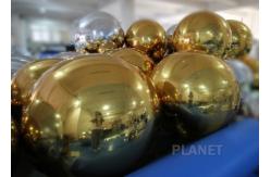 China Fireproof 1.5m , 2m , 3m Inflatable Mirror Ball For Advertising Activity supplier