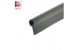 China Customization 3.5mm Dia PVC Rubber Strip Round Tube Shape With Fins supplier