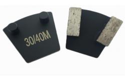 China Metal Bond Werkmaster Plug N Go Diamond Block For Concrete / Stone / Tile supplier