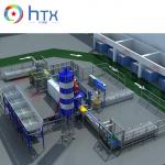 Precast Concrete Production Lines Wet Cast Machinery Paver Making Machine for sale