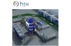 China 3D Wall Concrete Production Line Concrete Artificial Stone Making Machine supplier