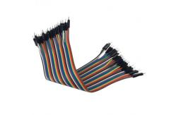China 15cm 40 Pin Male To Female Solderless Dupont Jumper Wires supplier