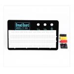 White  ZY-W1201 830 Tie-points Solderless Prototype Breadboard   with Metal Plate for sale