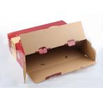 Green Tea / Dried Food Recycled Paper Gift Boxes with Handle / Ribbon for sale