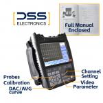 Portable Ultrasonic Flaw Detector  Weld Testing HY-30 NDT equipment