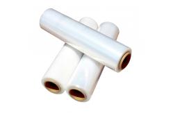 China Manual LLDPE clear hand pallet wrap Film Roll For Packing supplier