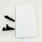 Irregularity Waterproof Sublimation Rock Slate Blanks White Glossy Photo Slate