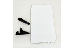 China Irregularity Waterproof Sublimation Rock Slate Blanks White Glossy Photo Slate supplier