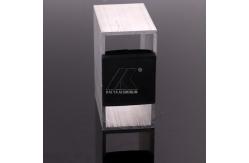 China Square Aluminum Extrusion Profiles , Mill Finish Aluminum With Plastic Accessories supplier