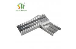 China Aluminum Alloy Metal Stud Furring For Wall Partition With 1mm Thickness supplier