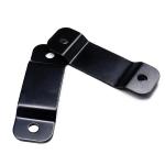 Bracket Clip Custom Metal Stamping Parts Mounting Black Coating Support Bracket for sale
