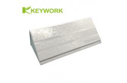 China Multifunctional Tri Fold PU Leather Metal Reading Optical Glasses Case Resit Compression supplier