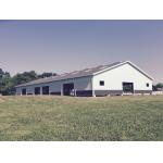 Prefabricated Steel Structure Warehouse For Workshop / Poultry House