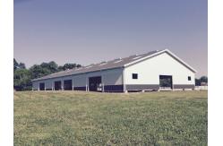 China Prefabricated Steel Structure Warehouse For Workshop / Poultry House supplier