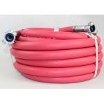 China ID 3/4 And 1 Length 50 Ft Rubber Air Hose Jackhammer 2 MPA Work Pressure for sale