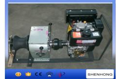 China Fast Speed Diesel Cable Winch 30KN With Shaft Driven Transmission supplier