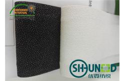 China Comfortable Waistband Woven Interlining With Good Stretch / Knit Structure supplier