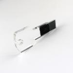 Transparent Clear Acrylic Key Usb Flash Drive 128GB Conform US Standard