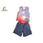 Sublimation Tank Top Custom Youth Basketball Uniforms For Team Plus Size for sale