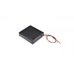 2 Wire 6v 4AA Battery Box Electronic Components With Wire And Switch