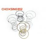 Black 5 Turns Couch Coil Springs Oil Tempered Anti Rust Treatment Surface