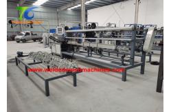 China 4000mm Width Fully Automatic Chain Link Fence Machine CNC PLC Controller supplier