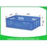 Standard Sizestackable Plastic Storage Bins , Mini Load Plastic Shipping Crates for sale