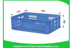 China Standard Sizestackable Plastic Storage Bins , Mini Load Plastic Shipping Crates supplier
