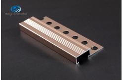 China 6063 Aluminum Ceramic Tile Edging , T5 Aluminum Ceramic Tile Edging supplier