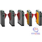 Fast speed passing metro Flap Barrier Gate with automatic Reset Functions