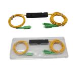 SC APC 1m Triple Window ABS Box Fiber Optic FBT Coupler for sale