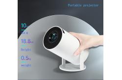 China Desktop Mini Rechargeable Portable Projector LED Laser 180 Degree supplier