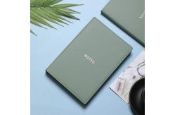 China PU leather Custom Notepads Printing CMYK Memo Pads Printing supplier