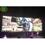 Large Flexible Indoor Full Color Led Display P2 P8 Natural Cooling Wide Viewing Angle for sale