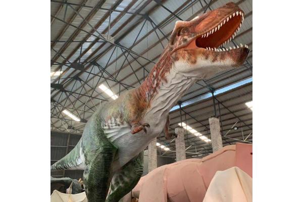 Big Realistic Animatronic Dinosaur T Rex Dinosaur Statue And Playground