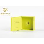 Book Shaped Paper Box Packaging 1200g Thickness Rigid With Plastic Tray for sale