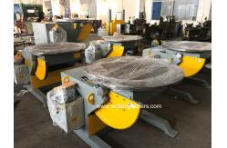 China 2 Ton Automatic Rotary Welding Positioner With 0~90 Degree Tilting Angle supplier